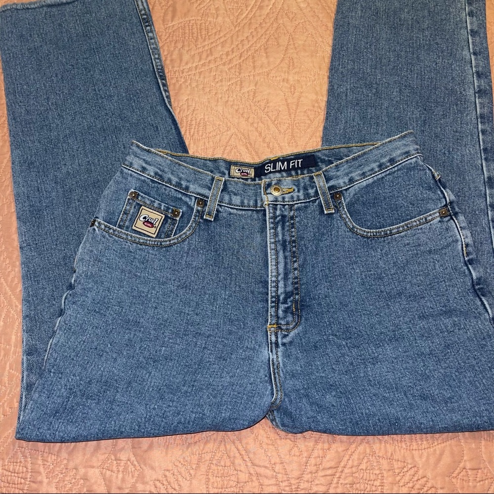 Cruel Girl Slim Fit Blue Jeans